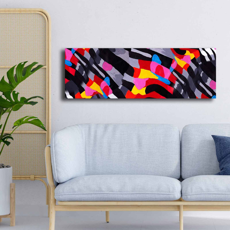 Stunning Decorative Canvas Painting, 17.7 x 27.6 inches | 100% Canvas (Thickness: 0.1 inches) & 100% Pine Wood Frame (Thickness: 0.87 inches) | Perfect for Living Room, Bedroom & Office Decor, Elegant Artwork
