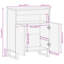 60cm Sideboard