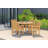 Analiah 5 Piece Teak Dining Set