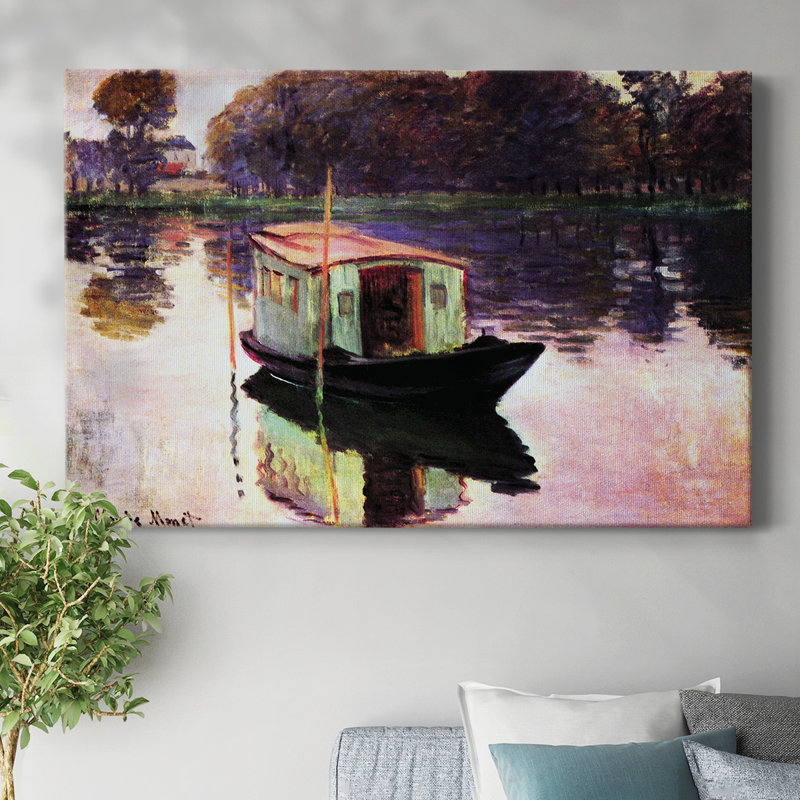 Monet - Toile tendue avec châssis, H 8 po x l 12 po