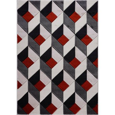 Glassman Geometric Area Rug