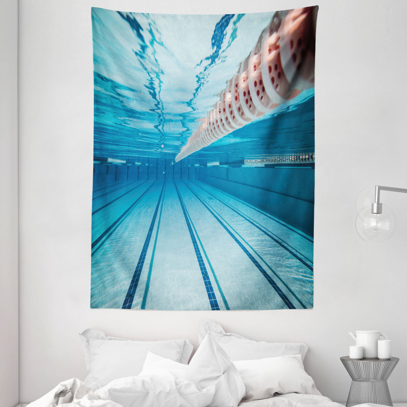 Tapisserie en polyester, H 80 po x l 60 po