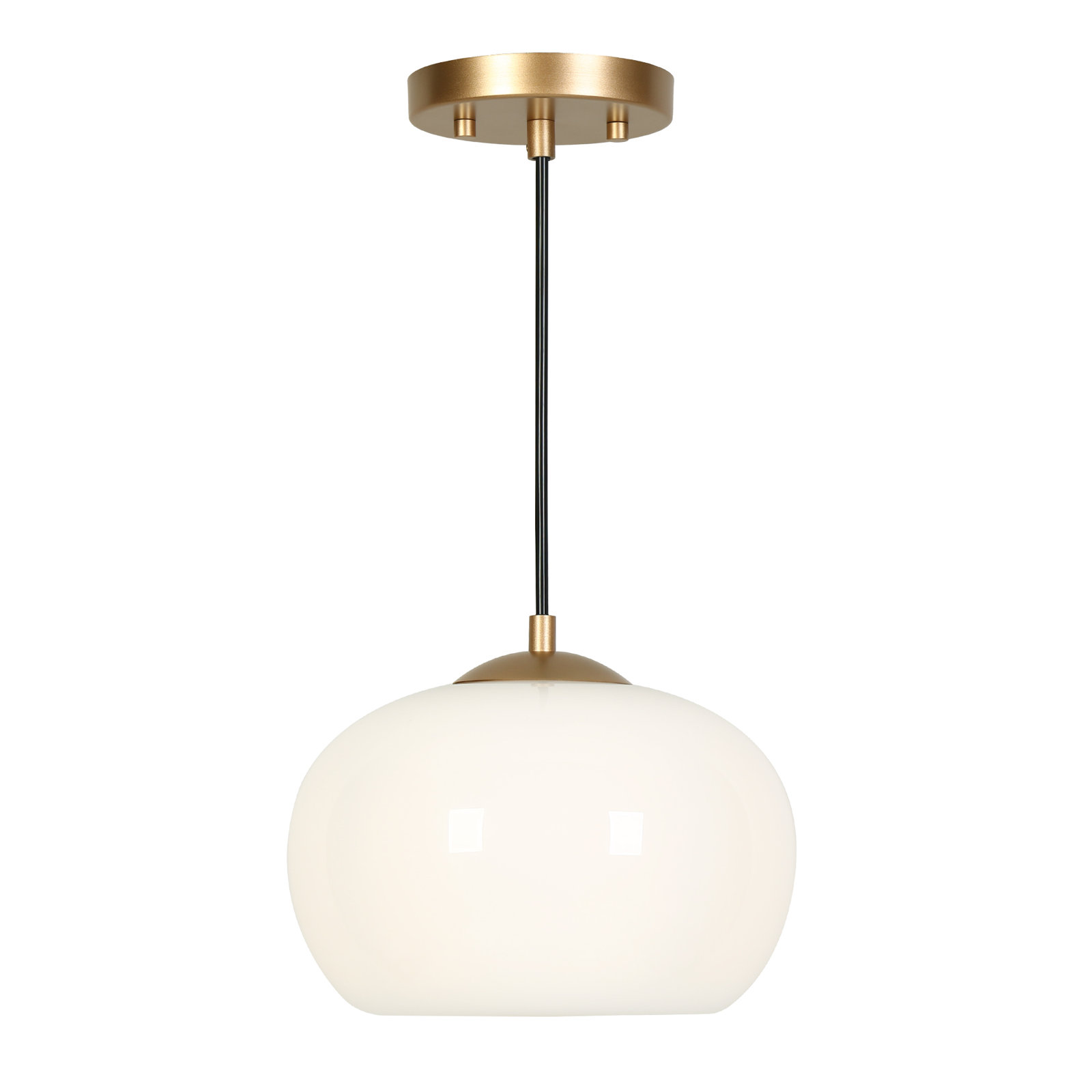  1-Light Dimmable Single Pendant