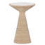 Margaritaville Stone Pedestal End Table