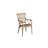 Piano Rattan Dining Armchair-16692001