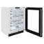 ZLINE Autograph 24" Touchstone Wine Cooler w/ Black Stainless Door & Gold Handle-976935003