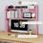 37’’ Desktop Bookshelf, 3-Tier Desk Storage Organizer, Multipurpose Wood Desktop Rack-328754093