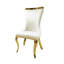 Chaise d'appoint 2 pièces à finition argentée-1132819991-1132819993
