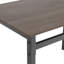 Dark Brown And Matte Black 5-Piece Dining Set