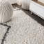 Tapis crème / gris Cantera-872197450
