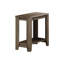 Table de chambre à coucher - Ensemble de salon transitionnel en stratifié taupe foncé