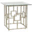 Table de bout en verre Oxendine