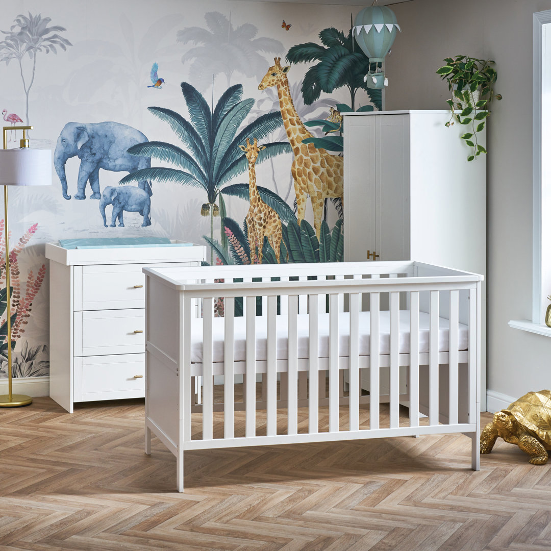 Obaby White Evie 3 Piece Room Set - Image 5