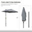 Bryseida 190cm Balcony Parasol-319718359