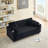 Jeffrey Convertible Corduroy Sofa Bed with Adjustable Backrest & Cup Holders-1646501015