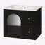 Ensemble de meuble-lavabo sophistiqué avec plusieurs options de rangement pour les espaces compacts-914870679