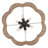 23.2" 6-Light Scalloped Rope Drum Chandelier-1664452977-1664452983