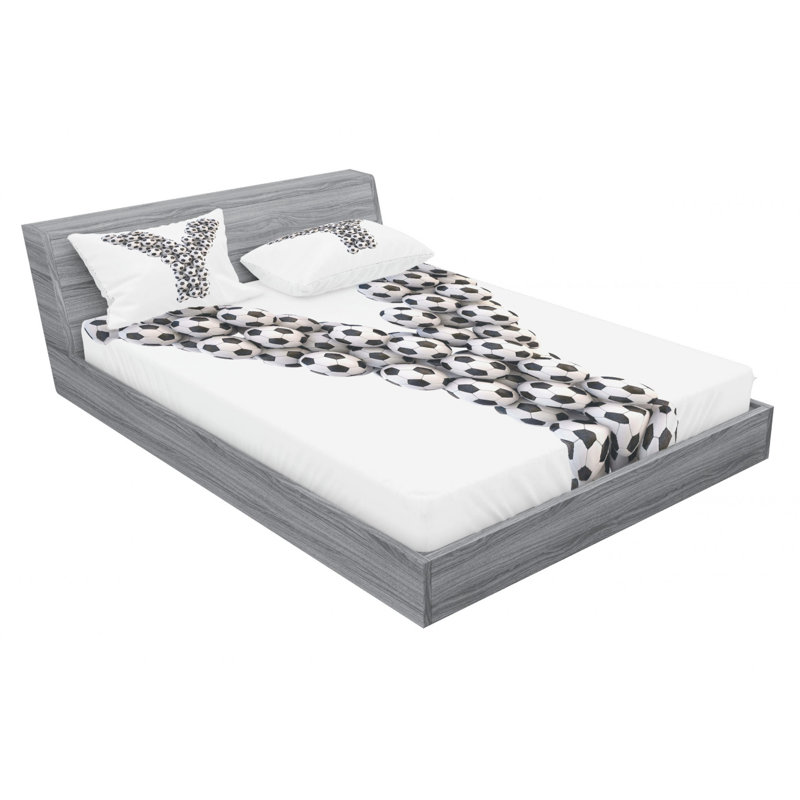 Microfiber Sheet Set, Queen Sheet Set with Fitted Sheet, Y