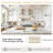 Michiel 1-Light 8.46in Cylinder Crystal Rod Pendant Light for Kitchen Island Dining Room Entryway-1753278166
