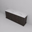 Meuble-lavabo double 84 po x 22 po, comptoir en marbre de Carrare-46124955-46124952