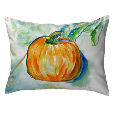  Pumpkin Indoor / Outdoor Rectangular Throw Pillow