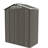 Gray 5x3 Ft Metal Outdoor Tool Shed With Waterproof Roof And Lockable Door, Good For Storing Sundries In Backyard Patio, Thoughtful Design Storage Gray, Peaked Roof, Secure, Suitable Multi - Scenario