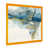 Impression dorée sur toile encadrée