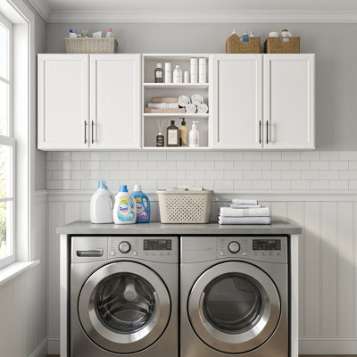 Armoires murales pour salle de lavage, armoire de cuisine murale avec tablette réglable, armoires murales flottantes, armoire murale suspendue pour salle de lavage, salle de bain, cuisine