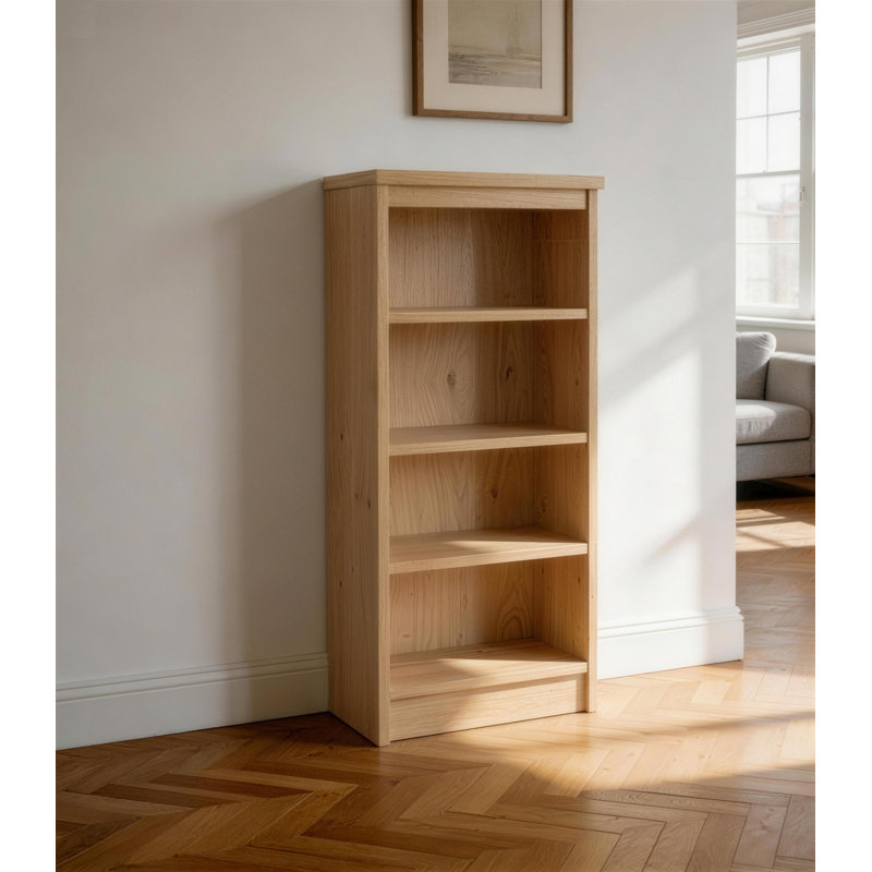 Moreno 48cm W Standard Bookcase, English Oak