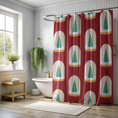 Festive Treats - 1 Piece Standard Shower Curtain