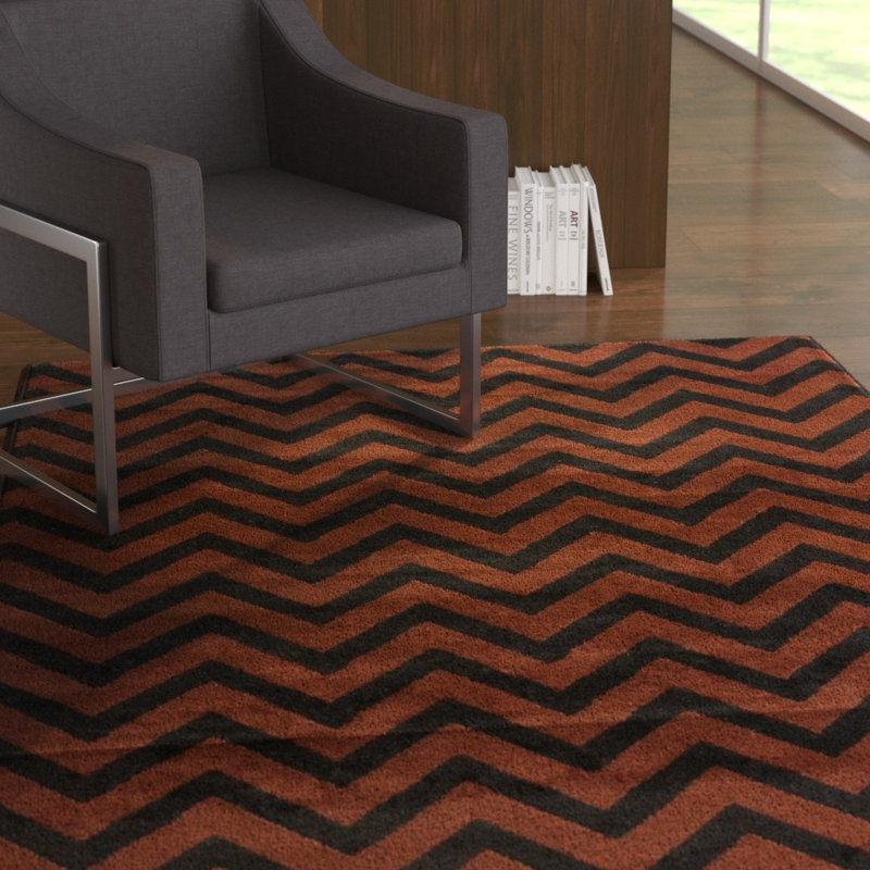 Chevron Indoor Rug, 7'11" x 9'10"