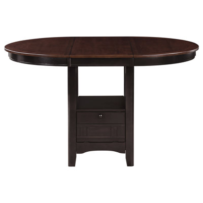 Chestnut Finish Table, Extension Option, Elegant Structure, Natural Wood Grain Appeal, 4 - Person Dining Medium Brown, Classic And Contemporary Fusion, Room Usage