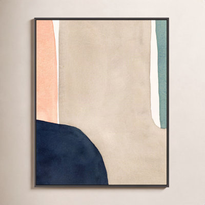 Divided "Hazy Gray" Print by Julia Balfour