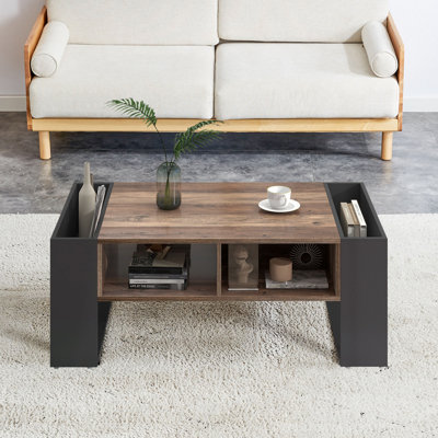 Adeliah Sled Coffee Table with Storage