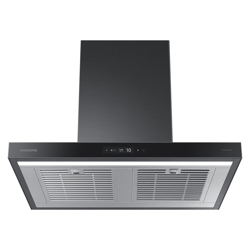 30" Clean Deep Charcoal Stainless Steel Wall Mount Hood