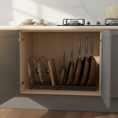 Metal Rectangle Free Standing Pot Rack