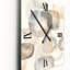 Horloge murale neutre en métal gris neutre II-1888673841