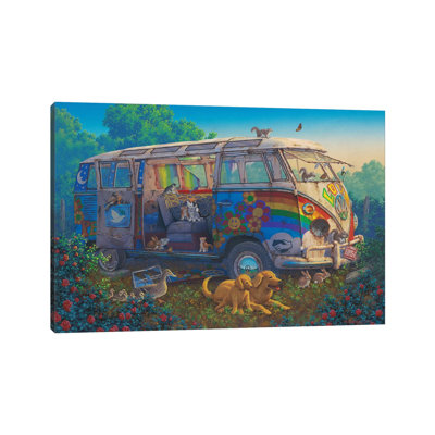 " What A Wonderful World " by Richard Courtney Painting Print