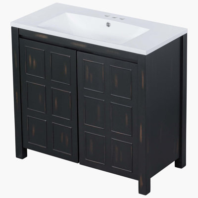 36'' Single Bathroom Vanity Base Only