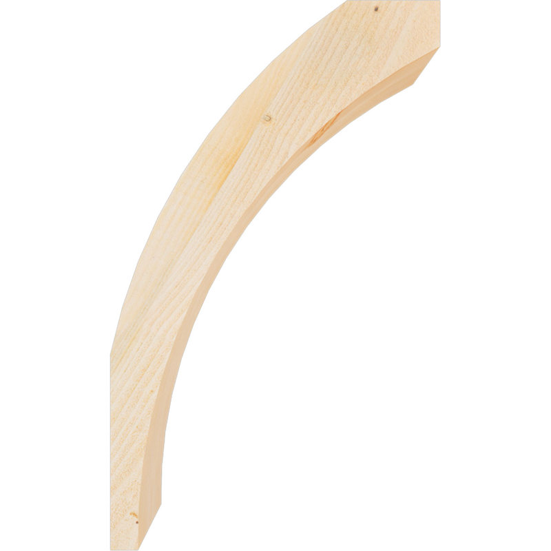 Genouillère Thorton, Sapin Douglas de 6 po (sciage brut), 18 po X P 30 po H