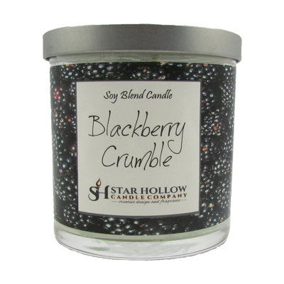 Bougie pour pot de crumble avec parfum blackberry