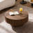 30.51" Round Wood Coffee Table