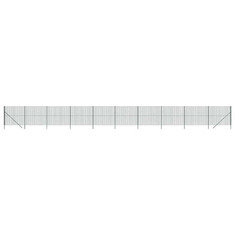Metal Wire/Mesh Fence, 200cm H x 2500cm W