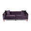 Canapé 3 places (mauve)-129379538