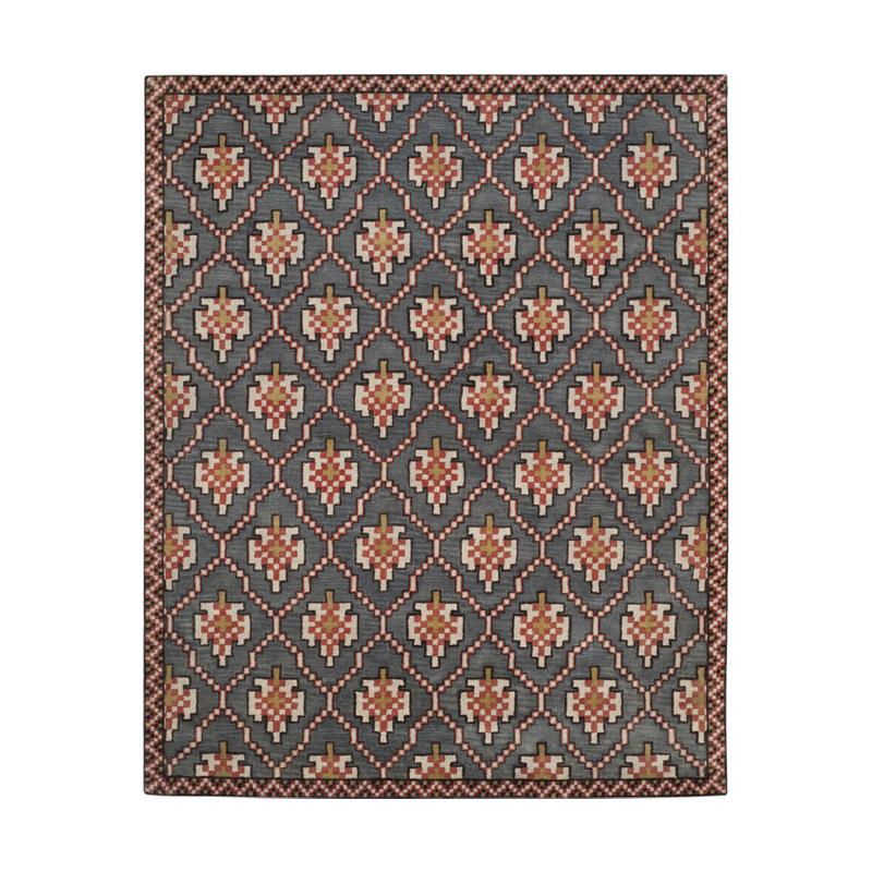 Tapis oriental en laine touffeté à la main Ameline, Rectangle 4 pi x 6 pi