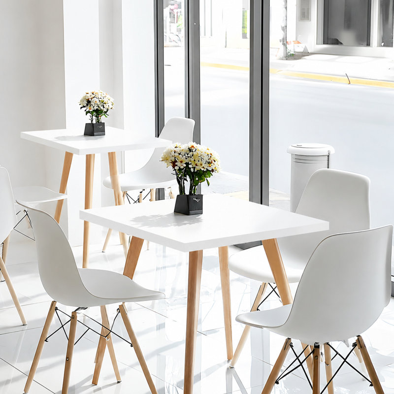 Plateau de table Calexico, H 1 po x l 24 po x P 24 po, Blanc