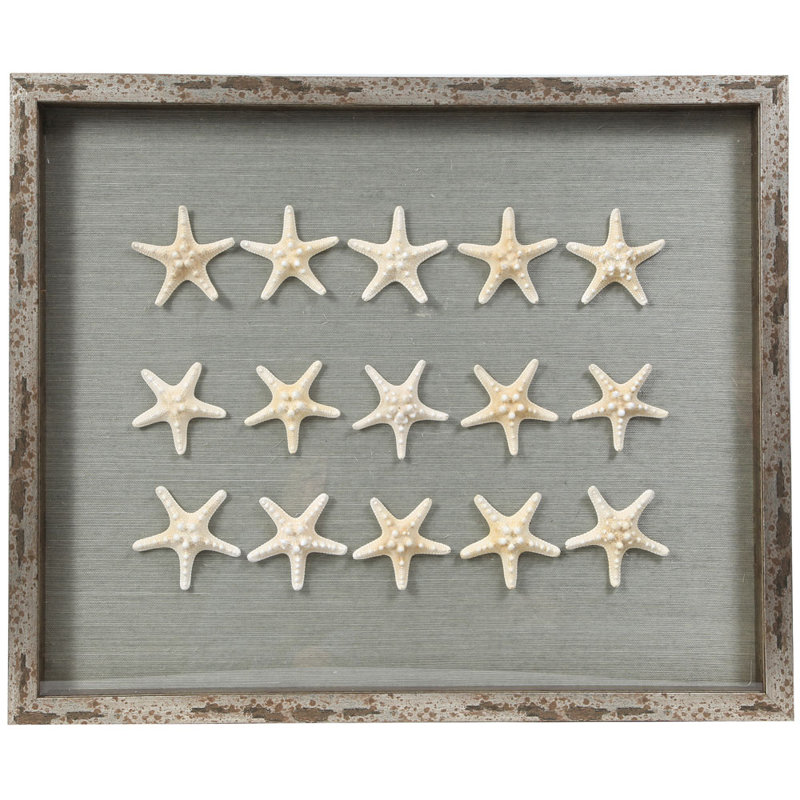 Sealife - Shadowbox, impression sur toile