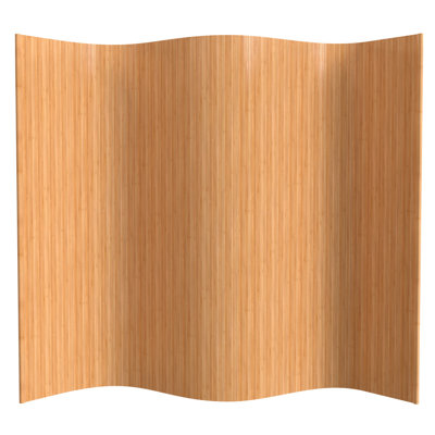 Siena Rolling Bamboo Room Divider