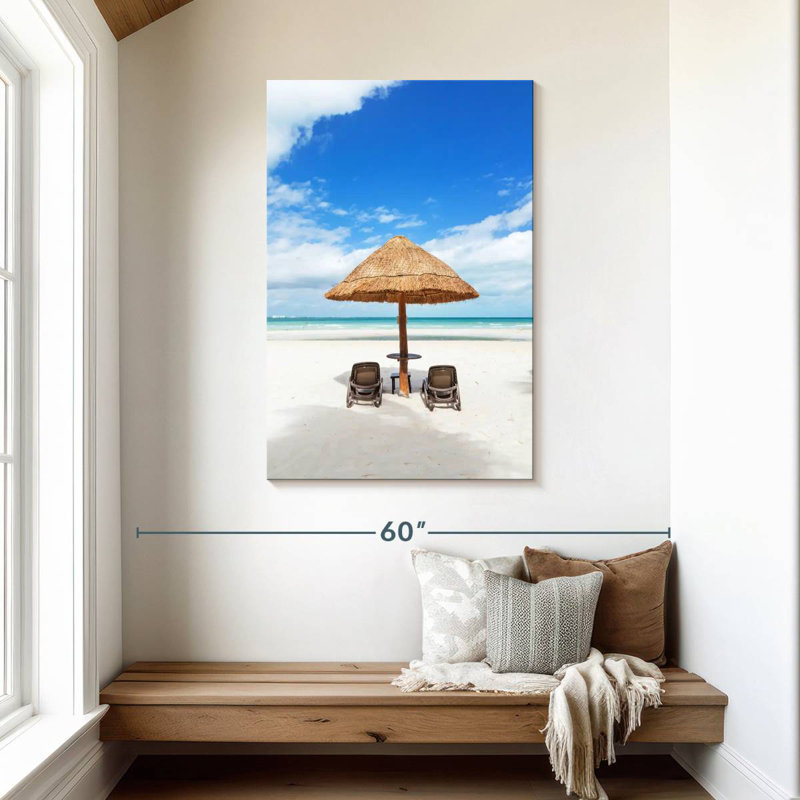 Parasol Gillard Nipa, H 45 po x l 30 po