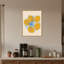 «Cinq citrons dans un filet» par Rosi Feist, reproduction d'art sur toile encadrée-1519491178